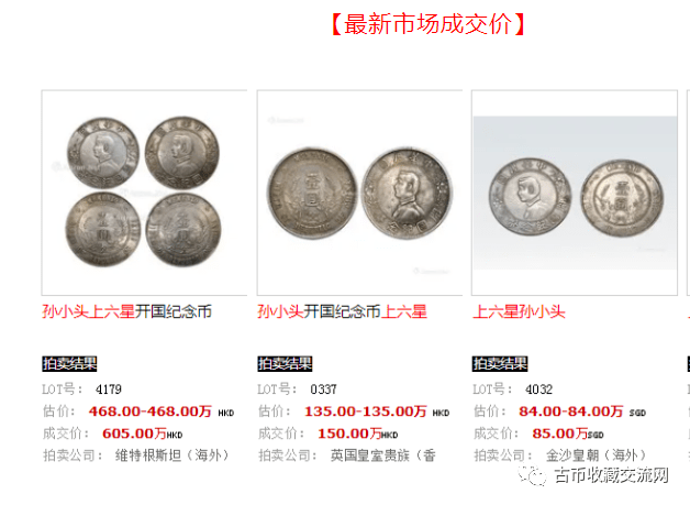 【孙小头开国纪念币上六星】真品真的有很多吗<strong></p>
<p>上交易所的币是真币吗</strong>？最新的市场成交价是多少？