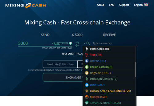 国家法定去中心化交易所Mixing Cash虚拟币混币洗币交换如何监管