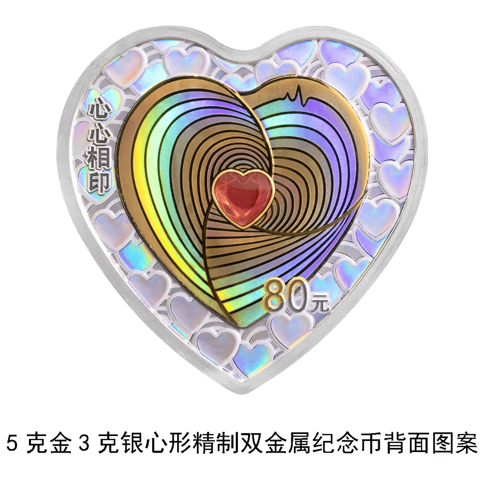 心形纪念币<strong></p>
<p>新模拟币</strong>，520上新！