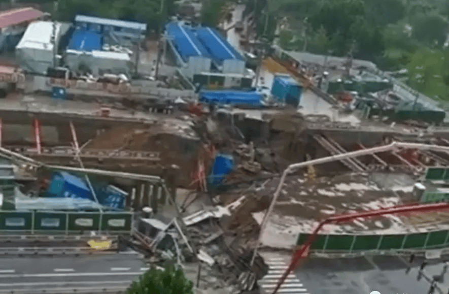 深圳一施工现场发生坍塌<strong></p>
<p>rvn币价格行情</strong>，13名作业人员失联