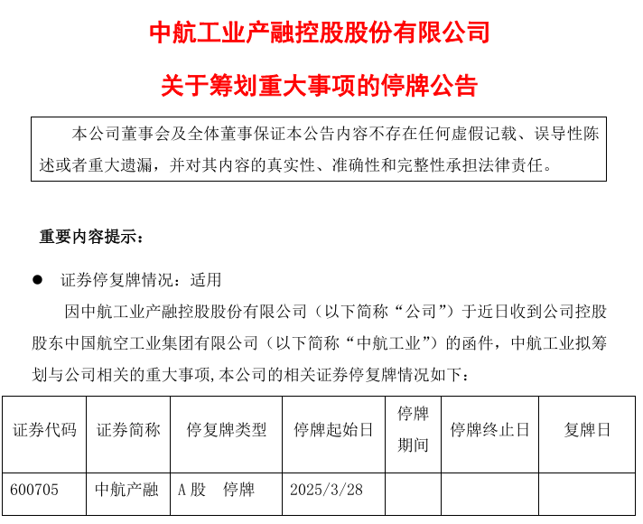 600705<strong></p>
<p>期货原油交易所</strong>，明起停牌！央企筹划重大事项