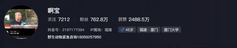 女游客疑被蛇咬伤身亡后<strong></p>
<p>原油喊单直播</strong>，博主“啊宝”讲毒蛇1天涨粉190万