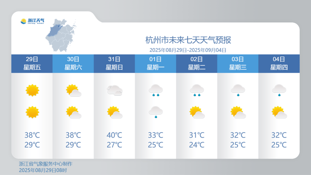 浙江降温时间定了<strong></p>
<p>黄金</strong>！最高仅31℃