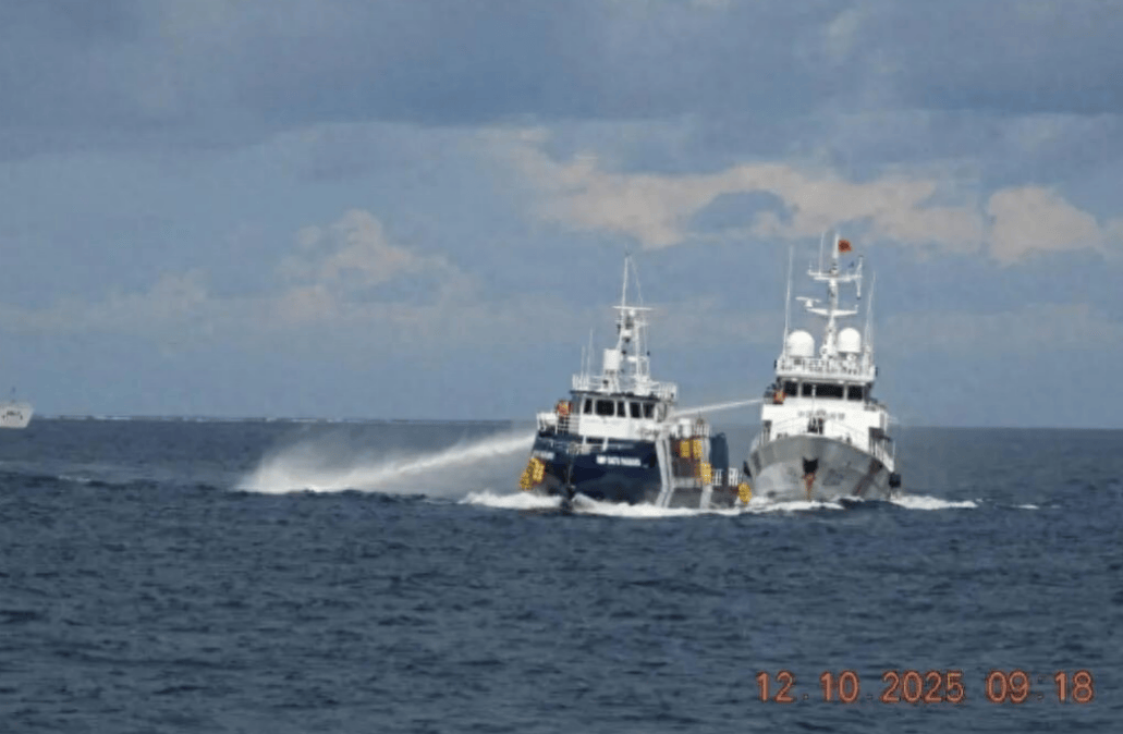 南海爆发激烈对峙<strong></p>
<p>虚拟币奇迹币</strong>，菲方主力舰高速飙船，迎头撞上中国海警艇