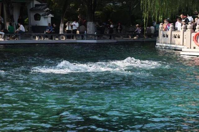 黑虎泉喷得“兽头”都不够用了！济南群泉竞涌<strong></p>
<p>虚拟币黄白线代表什么</strong>，几十年一见