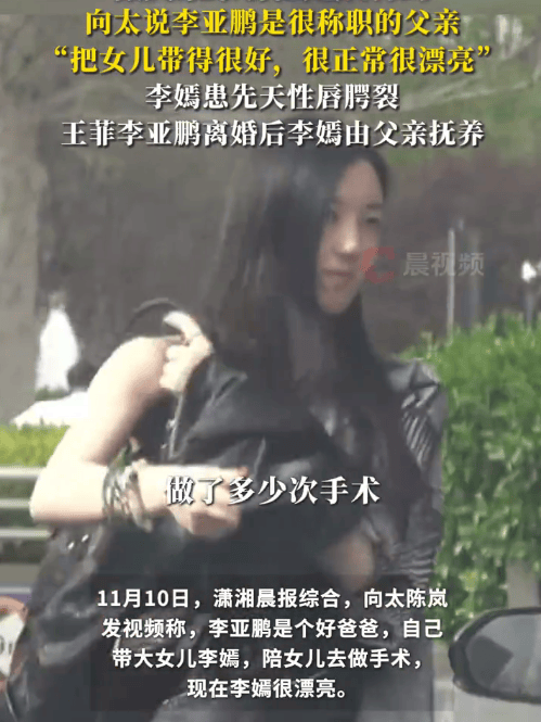 向太说李亚鹏是个好爸爸：<strong></p>
<p>株洲虚拟币案件</strong>他自己带大女儿李嫣还陪她做手术